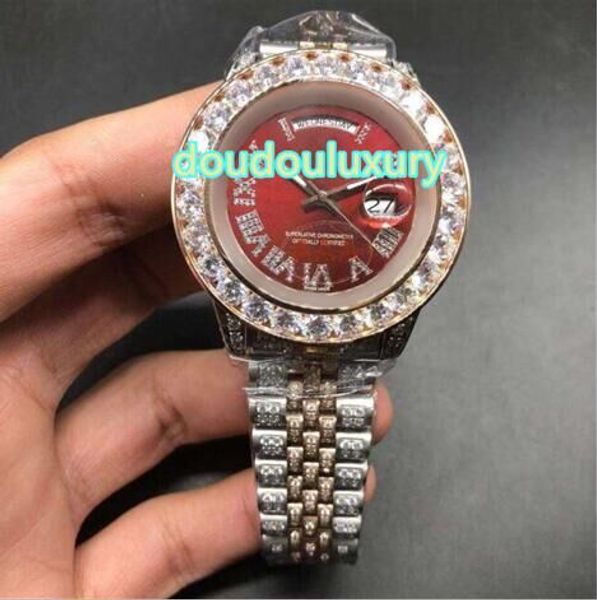 Brand new iced diamonds men's luxury watch large dial fashion luxury watch dual calendar automatic brand watches
Brand new iced diamonds men's luxury watch large dial fashion luxury watch dual calendar automatic brand watches