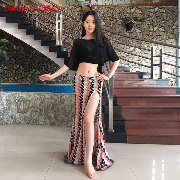 women professional belly dance modal net yarn lace long skirt belly dance for girls latin or skirt, Black;red
women professional belly dance modal net yarn lace long skirt belly dance for girls latin or skirt, Black;red