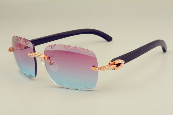 design 56-18-140mm selling natural black sunglasses, horn unique pattern engraved sunglasses 8300765 diamond new lens size: 2019, White;black
design 56-18-140mm selling natural black sunglasses, horn unique pattern engraved sunglasses 8300765 diamond new lens size: 2019, White;black
