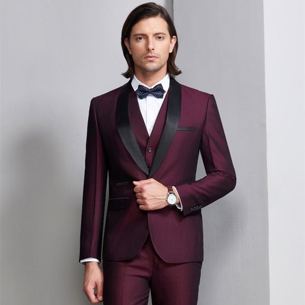 setwelldrees 3 pieces set new men suit wedding for men shawl collar slim fit suit mens tuxedo suit(jacket + vest+ pants ), Black;gray
setwelldrees 3 pieces set new men suit wedding for men shawl collar slim fit suit mens tuxedo suit(jacket + vest+ pants ), Black;gray