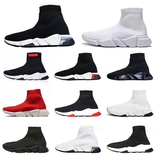 top luxury speed trainer повседневный запуск flat носок обувь graffiti прозрачный тройной белый мужчины женщины спорт кроссовки размер 5.5
top luxury speed trainer повседневный запуск flat носок обувь graffiti прозрачный тройной белый мужчины женщины спорт кроссовки размер 5.5