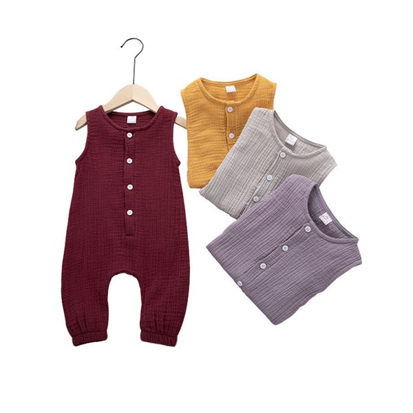 7 colors ins new newborn baby girl clothes infant romper baby kid climbing romper sleeveless romper newborn baby boy clothes fj186, Blue
7 colors ins new newborn baby girl clothes infant romper baby kid climbing romper sleeveless romper newborn baby boy clothes fj186, Blue