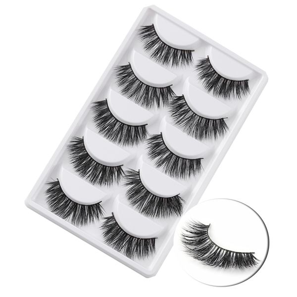 5 pairs 100% real mink false eyelash makeup long natural eye lashes encryption thickening make up beauty extension tool
5 pairs 100% real mink false eyelash makeup long natural eye lashes encryption thickening make up beauty extension tool
