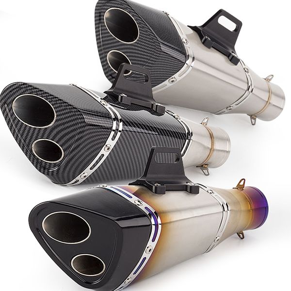universal 51mm motorcycle modified exhaust pipe muffler excape yushimura moto with db killer for r15 v3 rc390 mt03 z250 s1000rr
universal 51mm motorcycle modified exhaust pipe muffler excape yushimura moto with db killer for r15 v3 rc390 mt03 z250 s1000rr