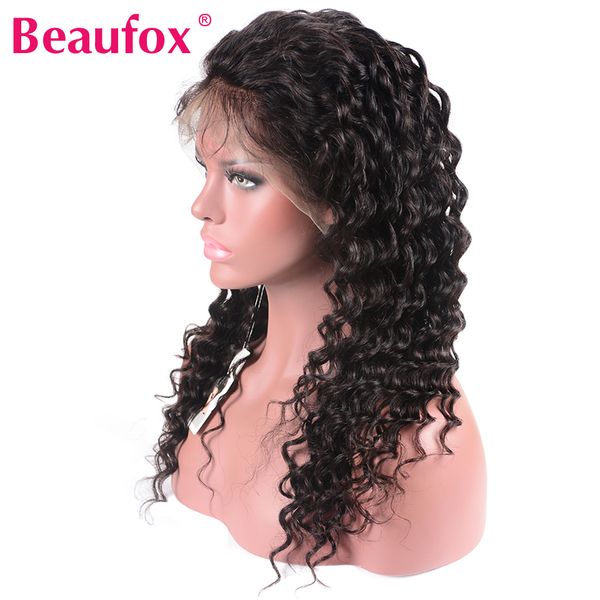 lace front human hair wigs brazilian deep wave wig pre plucked lace wig with baby hair natural black non-remy beaufox
lace front human hair wigs brazilian deep wave wig pre plucked lace wig with baby hair natural black non-remy beaufox