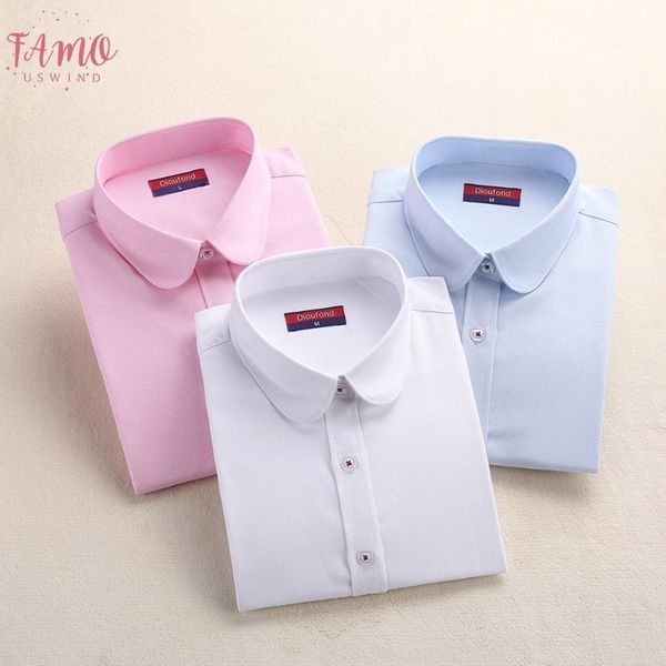 new white shirt women work formal blouses cotton office ladies blue lapel neck pink school shirt plus size 5xl female shirt
new white shirt women work formal blouses cotton office ladies blue lapel neck pink school shirt plus size 5xl female shirt