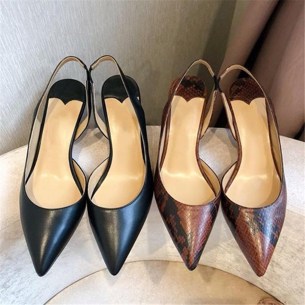sandals genuine leather women's heels classic mature ladies wedding/party/office fashion solid shoes, Black
sandals genuine leather women's heels classic mature ladies wedding/party/office fashion solid shoes, Black