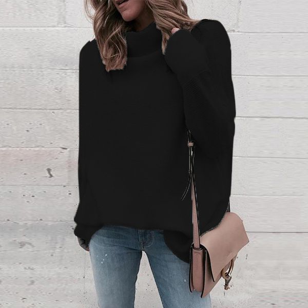 women black sweater solid long sleeve turtleneck knit sweater women jumper pullover blouse korean style, White;black
women black sweater solid long sleeve turtleneck knit sweater women jumper pullover blouse korean style, White;black