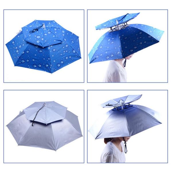 men women kids outdoor large double layer fishing umbrella hat folding compact cycling hiking camping beach sunshade sunny rainy
men women kids outdoor large double layer fishing umbrella hat folding compact cycling hiking camping beach sunshade sunny rainy