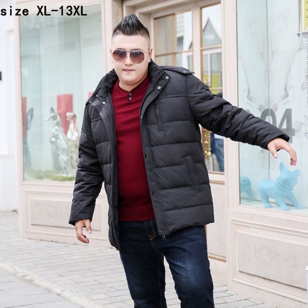 new arrival fashion super large 11xl 12xl 13xl casual warm thick with hood loose zipper down jacket men coat, Black
new arrival fashion super large 11xl 12xl 13xl casual warm thick with hood loose zipper down jacket men coat, Black