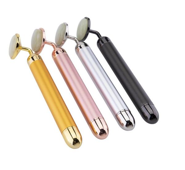electronic facial jade roller vibrating massager for face lifting anti-aging cheeks skin tightening care machine
electronic facial jade roller vibrating massager for face lifting anti-aging cheeks skin tightening care machine