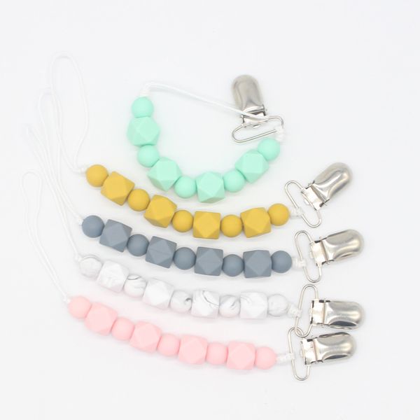 силиконовые зубные pacifier зажимы с safe abs beads силиконовые pacifier цепной держатель для ниппелей ребенок chew игрушки
силиконовые зубные pacifier зажимы с safe abs beads силиконовые pacifier цепной держатель для ниппелей ребенок chew игрушки