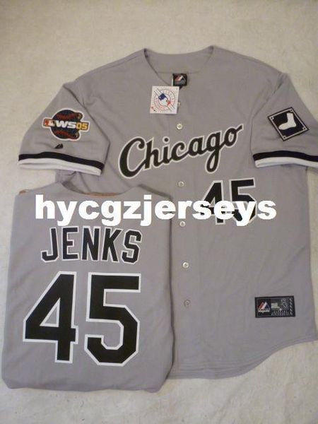 baseball #45 bobby jenks 2005 sewn shirt jersey gray mens stitched jerseys big and tall size xs-6xl for sale
baseball #45 bobby jenks 2005 sewn shirt jersey gray mens stitched jerseys big and tall size xs-6xl for sale