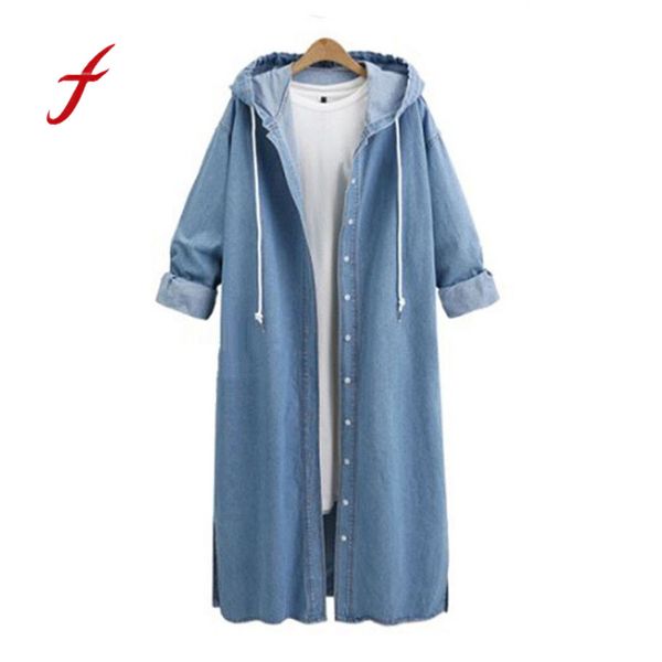 women clothes 2018 women hooded casual long sleeve denim jacket long jean coat outwear overcoat plus size dropshipping, Black;brown
women clothes 2018 women hooded casual long sleeve denim jacket long jean coat outwear overcoat plus size dropshipping, Black;brown