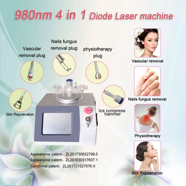 2020 latest model 4 in 1 diode laser spider vascular removal 980nm varicose treatment leg red veins laser removal, Black
2020 latest model 4 in 1 diode laser spider vascular removal 980nm varicose treatment leg red veins laser removal, Black