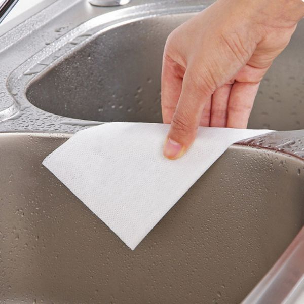 1 set 50 sheets disposable rag dish towel kitchen towel kitchen oil-absorbent wipes dish cloth scouring pad
1 set 50 sheets disposable rag dish towel kitchen towel kitchen oil-absorbent wipes dish cloth scouring pad
