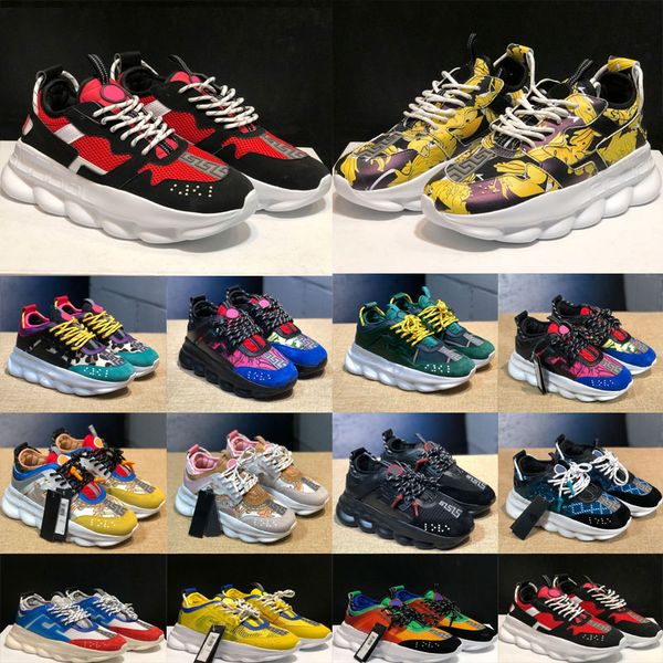 2020 new react chain reaction luxury white mens womens district medusa lux link-embossed sole casual shoes trainer 36-45, Black
2020 new react chain reaction luxury white mens womens district medusa lux link-embossed sole casual shoes trainer 36-45, Black