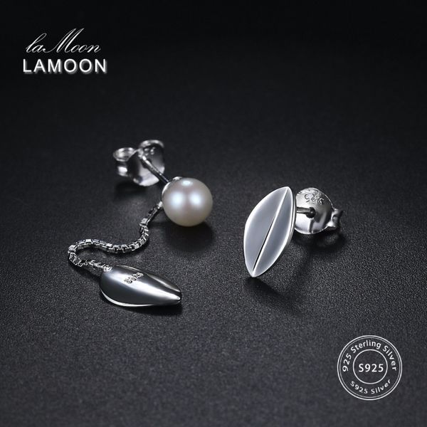 lamoon 2018 new pearl leaf shaped 100% real 925-sterling-silver stud earrings s925 fine jewelry for women girl gift lmey251, Golden;silver
lamoon 2018 new pearl leaf shaped 100% real 925-sterling-silver stud earrings s925 fine jewelry for women girl gift lmey251, Golden;silver