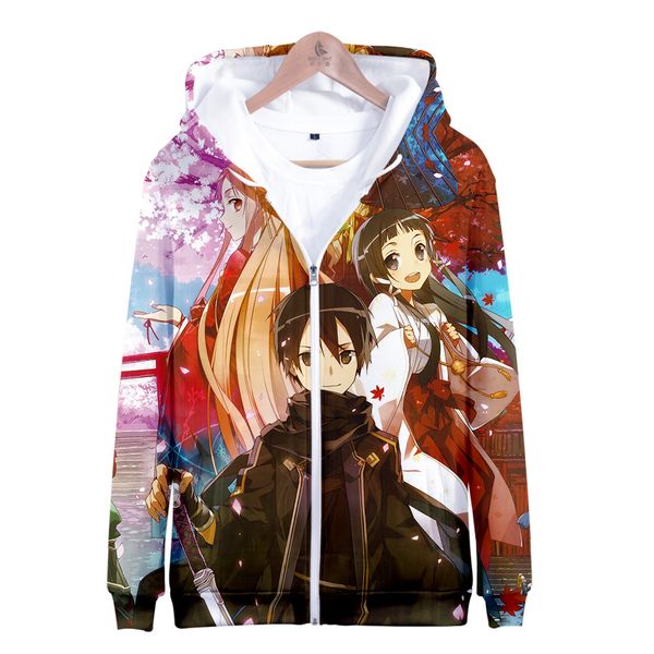 2019 sword art online zipper hoodies 3d hoodie sweatshirt women harajuku sword art online hoodies men plus size for men, Black
2019 sword art online zipper hoodies 3d hoodie sweatshirt women harajuku sword art online hoodies men plus size for men, Black