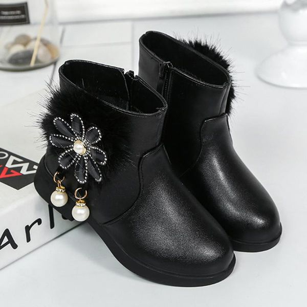 pearl floral leather shoes booties girls infant kids baby winter non-slip outdoor lively princess short snow boots botte enfant, Black;grey
pearl floral leather shoes booties girls infant kids baby winter non-slip outdoor lively princess short snow boots botte enfant, Black;grey