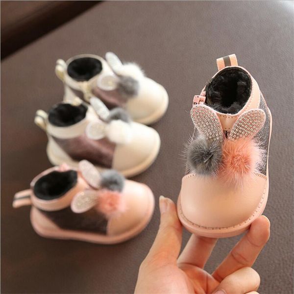 baby winter warm shoes baby girls boots for snow shoes fur boots cute infant girl, Black;grey
baby winter warm shoes baby girls boots for snow shoes fur boots cute infant girl, Black;grey