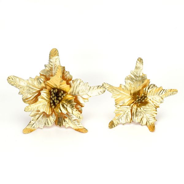 5pcs diy cuttings artificial flower golden glitter poinsettia home ornament festivals christmas tree decor party supplies
5pcs diy cuttings artificial flower golden glitter poinsettia home ornament festivals christmas tree decor party supplies