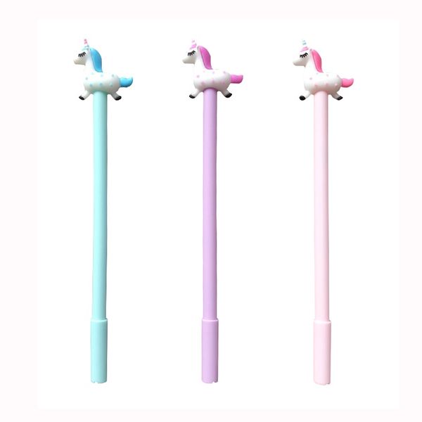 3pcs cute unicorn gel ink pen ballpoint 0.5mm blue color pens writing signature stationery item gift office school supplies f052
3pcs cute unicorn gel ink pen ballpoint 0.5mm blue color pens writing signature stationery item gift office school supplies f052