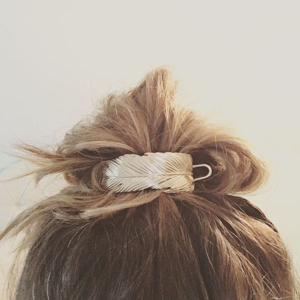 6 pcs/lot fashion jewelry accessories metal big bohemian feather hair pin hair clip accessories for women, Golden;white
6 pcs/lot fashion jewelry accessories metal big bohemian feather hair pin hair clip accessories for women, Golden;white