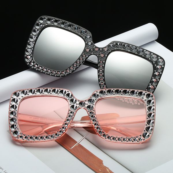 rhinestone diamond eye sunglasses women square oversize fashion glasses, White;black
rhinestone diamond eye sunglasses women square oversize fashion glasses, White;black