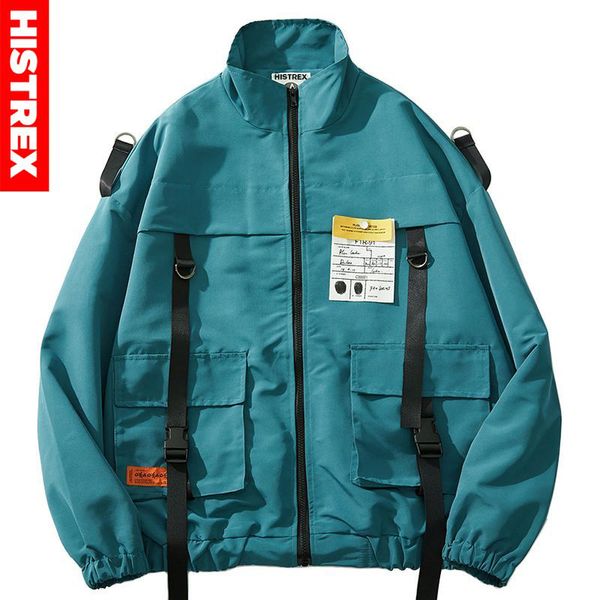 men's jackets men hip hop windbreaker jacket harajuku streetwear retro coats multi pockets fashion zipper track autumn 2021, Black;brown
men's jackets men hip hop windbreaker jacket harajuku streetwear retro coats multi pockets fashion zipper track autumn 2021, Black;brown