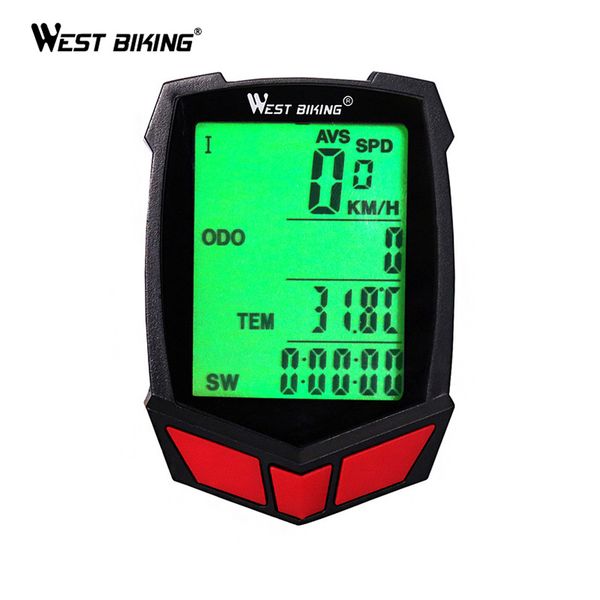 durable and practical west biking bike speedometer bicycle computer waterproof wireless odometer optional color
durable and practical west biking bike speedometer bicycle computer waterproof wireless odometer optional color