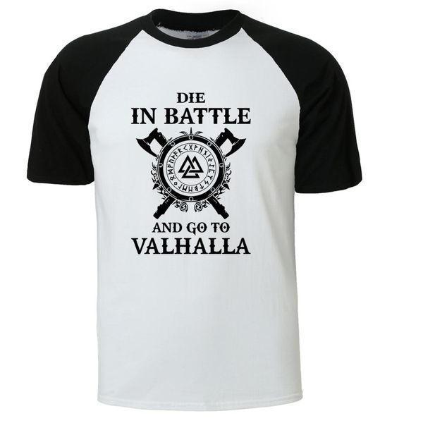 die in battle and go to valhalla tee shirts for men 2019 summer streetwear raglan sleeve tshirt hip hop man's t-shirt, White;black
die in battle and go to valhalla tee shirts for men 2019 summer streetwear raglan sleeve tshirt hip hop man's t-shirt, White;black