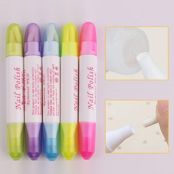 nail polish remover pen manicure clean nail polish remover gel package tool edge decontamination pen, Silver
nail polish remover pen manicure clean nail polish remover gel package tool edge decontamination pen, Silver