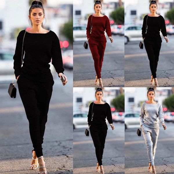 new women jogger fashion casual simple daily spring summer sets casual tracksuit hoodies sweatshirt pants 2pcs suits sport wear, White
new women jogger fashion casual simple daily spring summer sets casual tracksuit hoodies sweatshirt pants 2pcs suits sport wear, White
