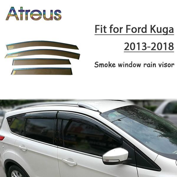 atreus 1set abs rain smoke window visor car wind deflector for ford kuga 2013 2014 2015 2016 2017 2018 accessories
atreus 1set abs rain smoke window visor car wind deflector for ford kuga 2013 2014 2015 2016 2017 2018 accessories