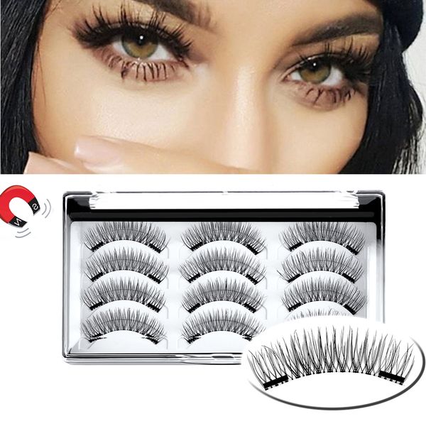 12 pcs/set handmade magnetic false eyelashes natural thick long magnets lashes extension glue-eye makeup tools(24p
12 pcs/set handmade magnetic false eyelashes natural thick long magnets lashes extension glue-eye makeup tools(24p
