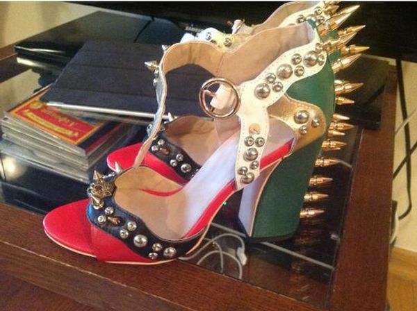 2017 gladiator high heel shoes women party shoes, Black