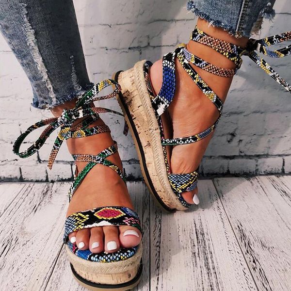 2020 beach female ladies shoes zapatos de mujer women ankle strap sandals snake platform heel peep toe lace up fashion summer, Black
2020 beach female ladies shoes zapatos de mujer women ankle strap sandals snake platform heel peep toe lace up fashion summer, Black