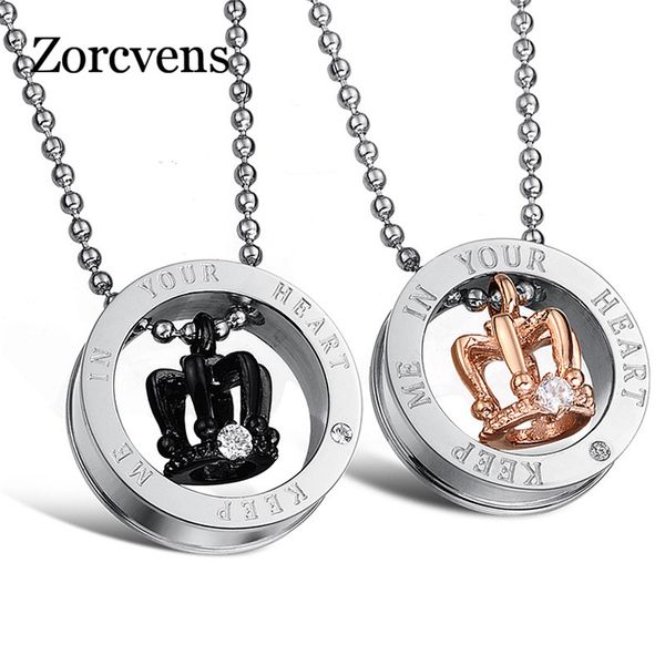 modyle fashion jewelry christmas gift stainless steel crystal crown pendant necklace, Silver
modyle fashion jewelry christmas gift stainless steel crystal crown pendant necklace, Silver