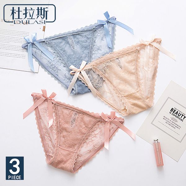 dulasi 3pcs new women's underwear no trace low waist lace side screw ladies triangle underwear cotton, Black;pink
dulasi 3pcs new women's underwear no trace low waist lace side screw ladies triangle underwear cotton, Black;pink