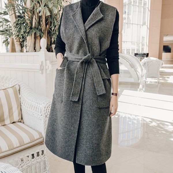 autumn winter long cashmere vest women's sleeveless wool vest jacket women's jacket plus size jackets for women 3xl 4xl 5xl, Black;white
autumn winter long cashmere vest women's sleeveless wool vest jacket women's jacket plus size jackets for women 3xl 4xl 5xl, Black;white