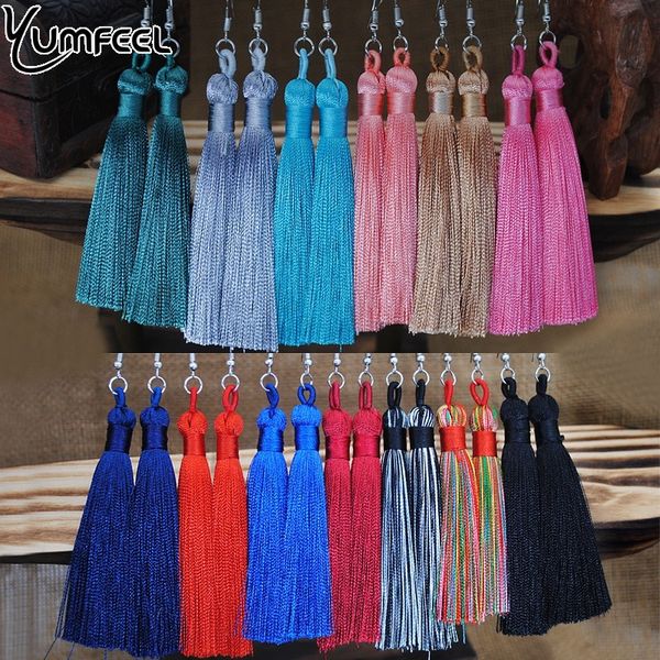 yumfeel new 13 color choice tassel earrings 8cm long tassel jewelry women earrings gifts, Golden
yumfeel new 13 color choice tassel earrings 8cm long tassel jewelry women earrings gifts, Golden