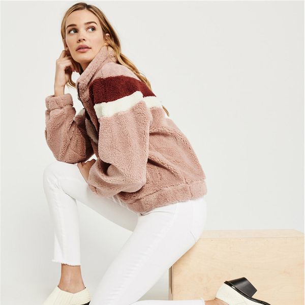 suede thicken warm winter woolen short coat female loose streetwear cashmere casual coats slim outerwear ladies zipper overwear, Black;brown
suede thicken warm winter woolen short coat female loose streetwear cashmere casual coats slim outerwear ladies zipper overwear, Black;brown