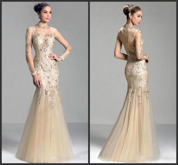 2019 new mermaid tulle floor length beaded formal evening gowns mother dresses gorgeous sheer illusion long sleeves evening dresses, Black;red
2019 new mermaid tulle floor length beaded formal evening gowns mother dresses gorgeous sheer illusion long sleeves evening dresses, Black;red