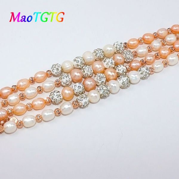 charm natural freshwater pearl bracelets for women jewelry gift rope chain adjustable pearl bracelets women bangles wholesale, Black 
charm natural freshwater pearl bracelets for women jewelry gift rope chain adjustable pearl bracelets women bangles wholesale, Black