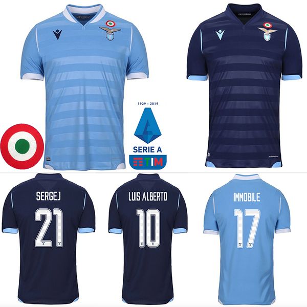 Lazio soccer jersey 2019 2020 SS Lazio football shirt LUIS ALBERTO camiseta de fútbol IMMOBILE SERGEJ maillot de foot
Lazio soccer jersey 2019 2020 SS Lazio football shirt LUIS ALBERTO camiseta de fútbol IMMOBILE SERGEJ maillot de foot