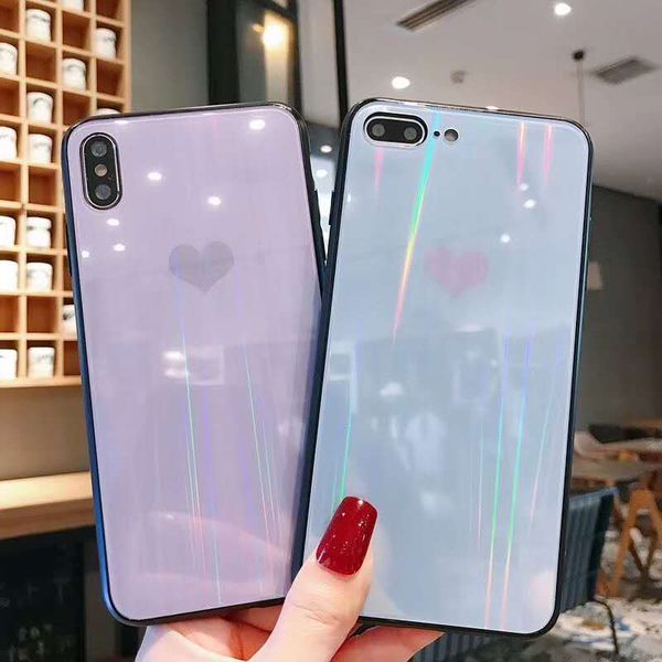 2019 latest glass rear for iphone x case laser aurora tempered glass for iphone x case heart shape phone case
2019 latest glass rear for iphone x case laser aurora tempered glass for iphone x case heart shape phone case