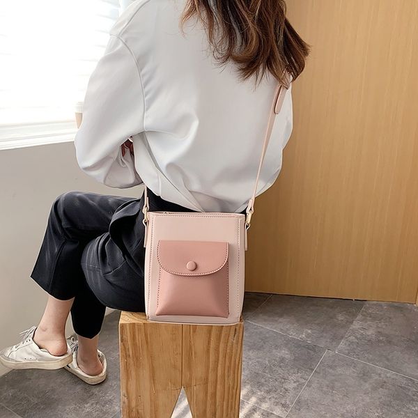 women's 2020 new korean hit color shoulder bag fashion messenger bag handbag bucket
women's 2020 new korean hit color shoulder bag fashion messenger bag handbag bucket