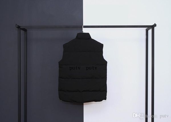 2019 качество brand new mens фристайл реальное перо вниз зимняя мода жилет жилет расширенный водонепроницаемая ткань fire frhinoceros женщин, Black 
2019 качество brand new mens фристайл реальное перо вниз зимняя мода жилет жилет расширенный водонепроницаемая ткань fire frhinoceros женщин, Black