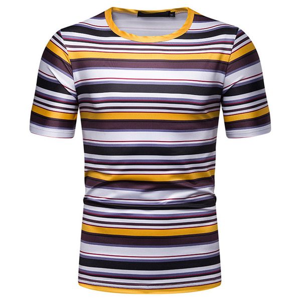 мужская модельер повседневная полосатый tshirts с коротким рукавом экипаж шеи homme slim fit одежда повседневная одежда, White;black
мужская модельер повседневная полосатый tshirts с коротким рукавом экипаж шеи homme slim fit одежда повседневная одежда, White;black